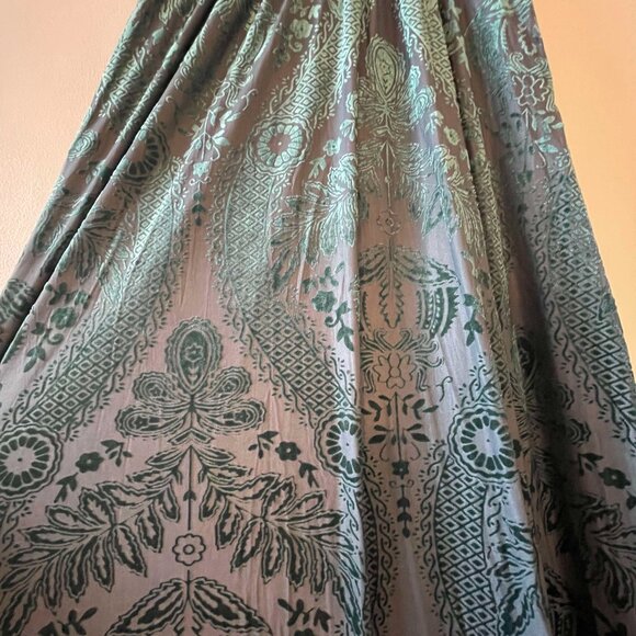 Baltic Born green velvet maxi dress, XS, NWT - Picture 3 of 5